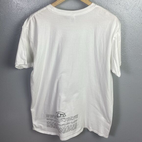 CURÆTION-25 Concert T shirt XXL The Cure NIN Deftones Death Cab for Cutie 35 - Picture 4 of 8